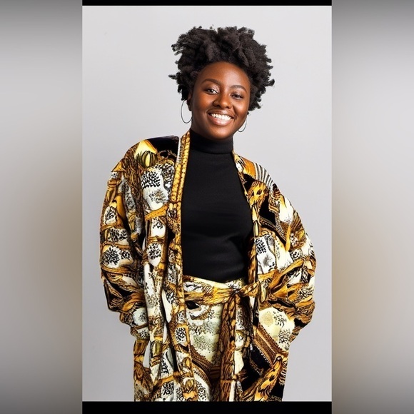 ANTTHONY ORIGINAL PLUS SIZE 2X TOP KIMONO CARDIGAN STYLISH - Picture 3 of 12